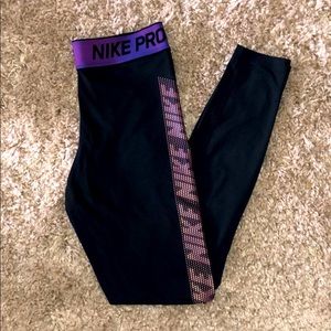 Nike Pro Leggings- Black